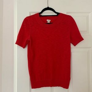 J. Crew Red Sweater